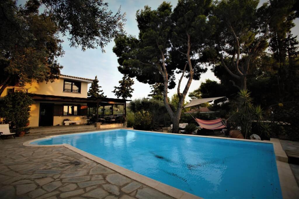 Villa Eleni Szúnio Kültér fotó