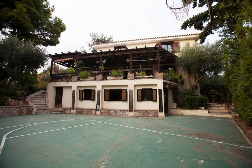 Villa Eleni Szúnio Kültér fotó