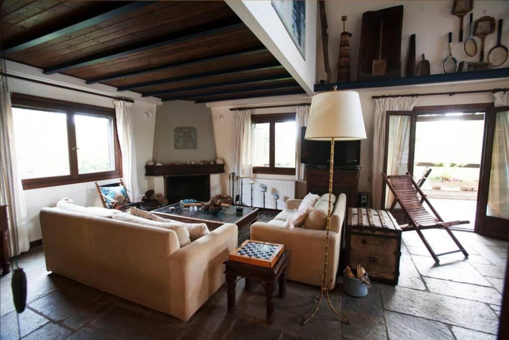 Villa Eleni Szúnio Kültér fotó