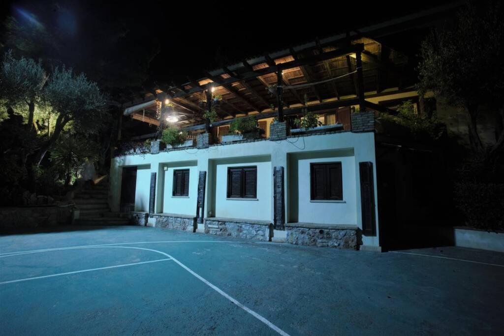 Villa Eleni Szúnio Kültér fotó