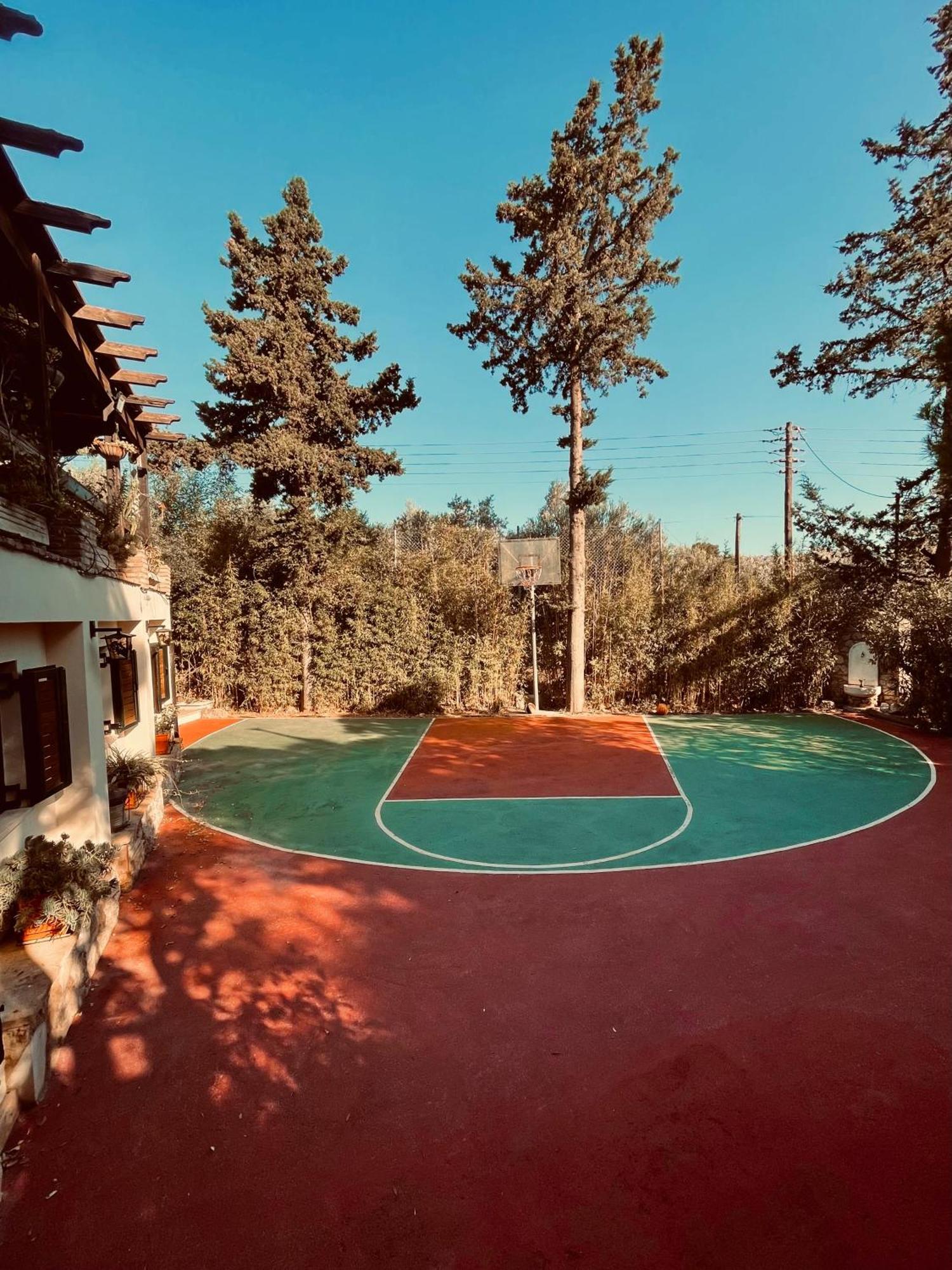 Villa Eleni Szúnio Kültér fotó